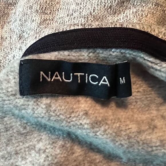 Nautica grey 1/4 zip sweater - Picture 4 of 10